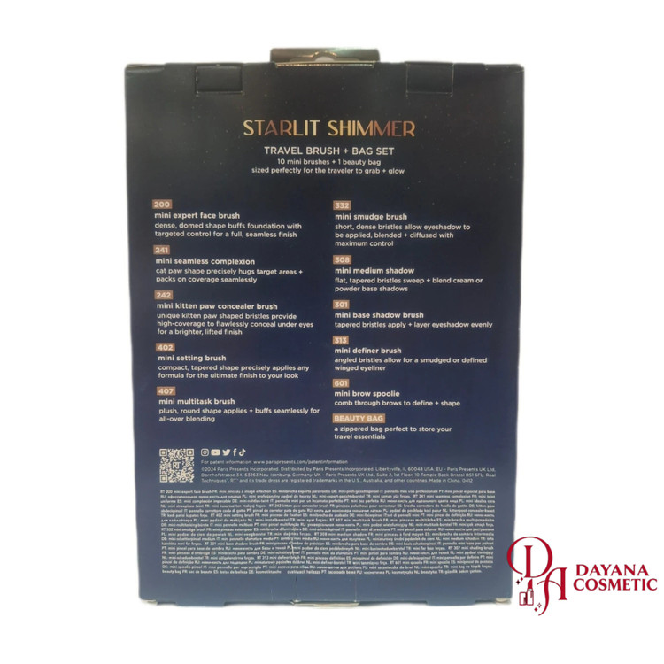 ست براش مسافرتی ریل تکنیک مدل Starlit Shimmer