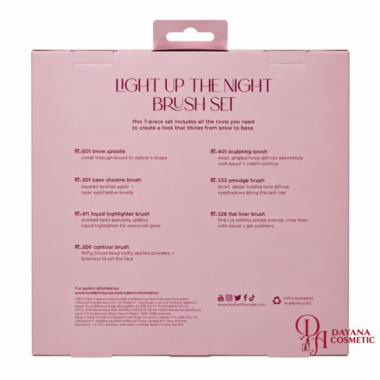 ست براش آرایشی ریل تکنیک مدل Light Up The Night